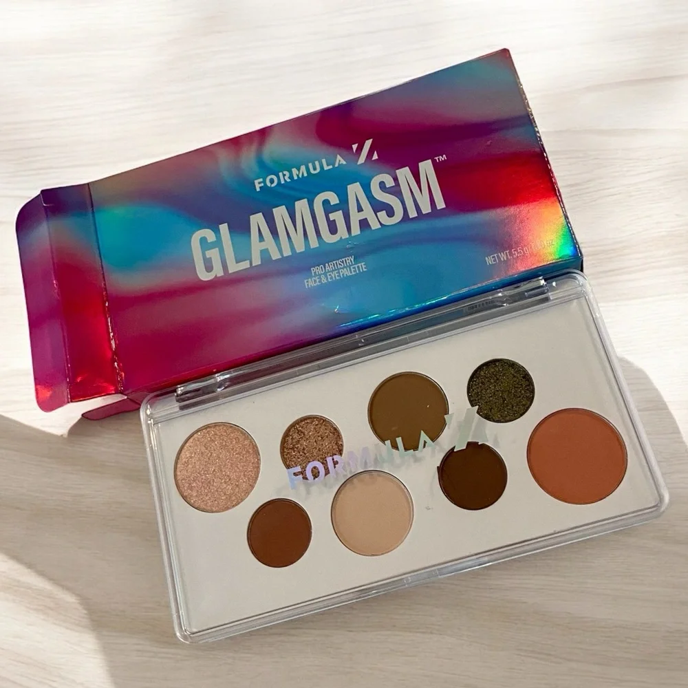 💎 FORMULA Z Glamgasm Pro Artistry Face & Eye Palette New Full-Size